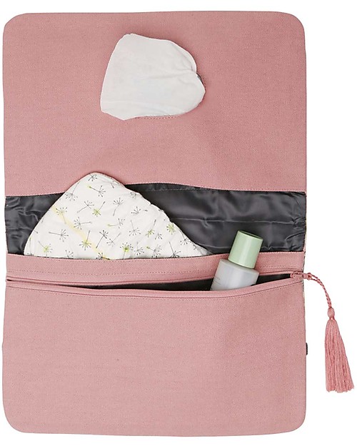 Mara Mea Diaper Clutch Morning Feed - Rosa - Cotton Diaper Changing Bags