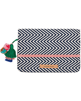 Mara Mea Diaper Clutch - Pygmy Parrot - Cotton Diaper Changing Bags & Accessories