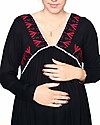 Mara Mea Electric Sky, Maternity Maxi Dress, Black - Perfect also after pregnancy! Dresses_