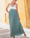 Mara Mea Full Bloom, Maternity Long Skirt, Mint - Super Soft Viscose! Skirts