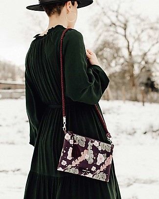 Mara Mea Hand Bag Herb Farm - Aubergine - Cotton Diaper Changing Bags & Accessories