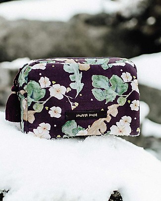 Mara Mea Lost Garden Toiletry Bag - Aubergine Diaper Changing Bags & Accessories
