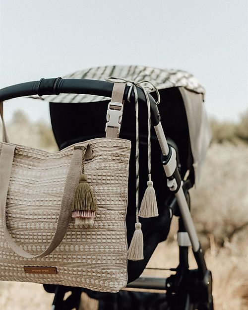 Mara Mea Stroller Bag - Windy Days - Beige - 45 x 36 x 7 cm - 100% Cotton Organize and Bags