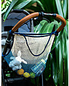 Mara Mea Stroller Net Deep Ocean, Blue Dip Dye - 100% cotton Organize and Bags