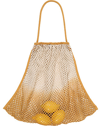 Mara Mea Stroller Net Go Natural, Ochre Dip Dye - 100% cotton Stroller Accessories