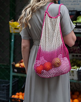 Mara Mea Stroller Net Lotus Flower - Pink Dip Dye - 100% cotton Stroller Accessories