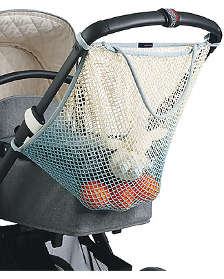 Mara Mea Stroller Net Meet With - Light Blue Dip Dye - 100% cotton Stroller Accessories