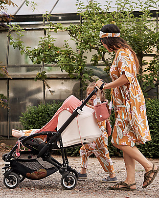 Mara Mea Sun Protector for Pram - Blush - 100% Cotton Stroller Accessories