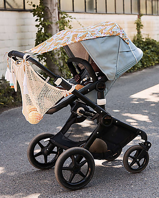 Mara Mea Sun Protector for Pram - Ochre - 100% Cotton Stroller Accessories