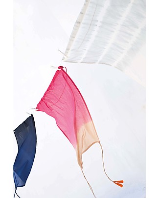 Mara Mea Sun Protector Jungalow - Navy dip dye - 100% Cotton (56x72 cm) Accessories