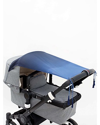 Mara Mea Sun Protector Jungalow - Navy dip dye - 100% Cotton (56x72 cm) Stroller Accessories