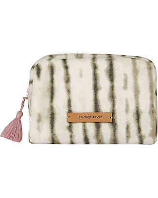 Mara Mea Toilet Bag - Desert Flower - Green/Cream Makeup Bags and Pouches