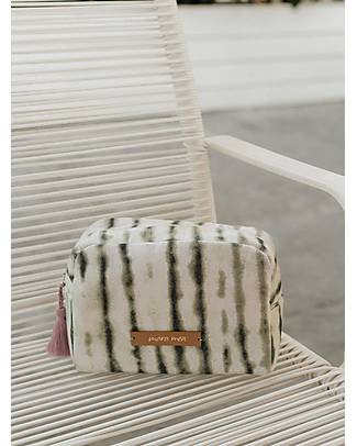 Mara Mea Toilet Bag - Desert Flower - Green/Cream Makeup Bags and Pouches