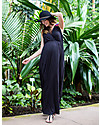 Mara Mea Urban Jungle, Maternity and Nursing Maxi Dress, Black - Soft jersey! Dresses_