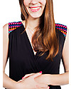 Mara Mea Urban Jungle, Maternity and Nursing Maxi Dress, Black - Soft jersey! Dresses_