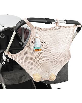 Mara Mea Walking Through Stroller Mesh Bag - Natural Organize and Bags