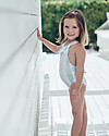 Maria Bianca Bathing Suit with Blue and White Stripes Swimsuits
