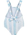 Maria Bianca Bathing Suit with Blue and White Stripes Swimsuits