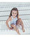 Maria Bianca Bathing Suit with Blue and White Stripes Swimsuits
