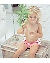 Maria Bianca Bikini for Girls, with Red Bows - Cute Cherry Pattern! Swimming Trunks