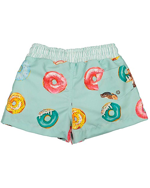 Maria Bianca Boy Swim Shorts, Donuts Swimming Trunks