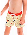 Maria Bianca Boy Swim Shorts, Parrots Swimming Trunks
