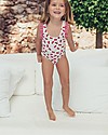 Maria Bianca Cherries Bathing Suit - Striped Bow at the Back! Swimsuits