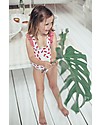 Maria Bianca Cherries Bathing Suit - Striped Bow at the Back! Swimsuits