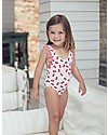 Maria Bianca Cherries Bathing Suit - Striped Bow at the Back! Swimsuits