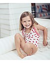 Maria Bianca Cherries Bathing Suit - Striped Bow at the Back! Swimsuits