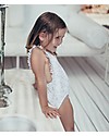 Maria Bianca Floral Bathing Suit - Pink Bow and Frills! Swimsuits