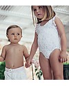 Maria Bianca Floral Bathing Suit - Pink Bow and Frills! Swimsuits