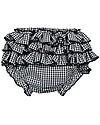 Maria Bianca Squared Bloomers for Girls, Black - 100% Cotton Shorts