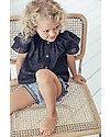 Maria Bianca Squared Bloomers for Girls, Black - 100% Cotton Shorts