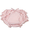 Maria Bianca Squared Bloomers for Girls, Light Pink - 100% Cotton Shorts