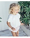 Maria Bianca Squared Bloomers for Girls, Light Pink - 100% Cotton Shorts