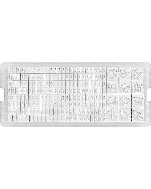 Marky Customizable Stamp - Blue - Perfect for Fabrics and School Supplies Stickers & Stamps Sets