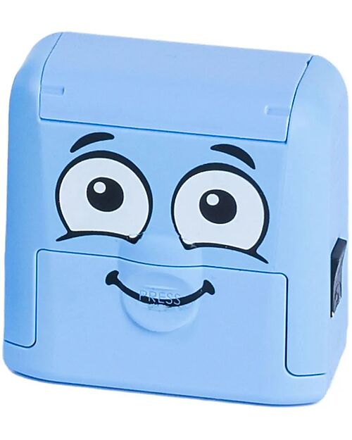 Marky Customizable Stamp - Blue - Perfect for Fabrics and School Supplies Stickers & Stamps Sets