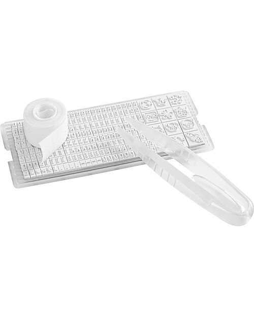 Marky Customizable Stamp - Pink - Perfect for Fabrics and School Supplies Stickers & Stamps Sets