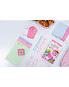 Marky Customizable Stamp - Pink - Perfect for Fabrics and School Supplies Stickers & Stamps Sets