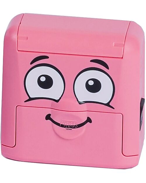 Marky Customizable Stamp - Pink - Perfect for Fabrics and School Supplies Stickers & Stamps Sets