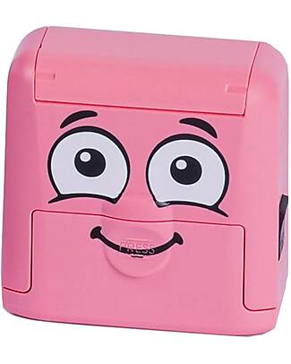 Marky Customizable Stamp - Pink - Perfect for Fabrics and School Supplies Stickers & Stamps Sets