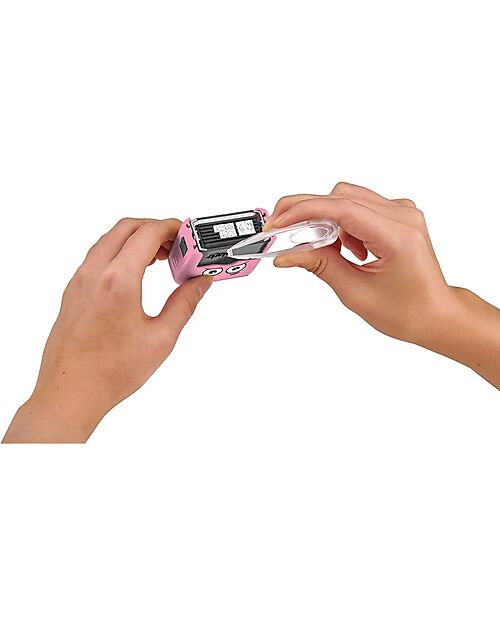 Marky Customizable Stamp - Pink - Perfect for Fabrics and School Supplies Stickers & Stamps Sets