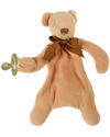 Maud N Lil DouDou Comforter with Gift Box - Honey - 100% Organic Cotton! Doudou & Comforters