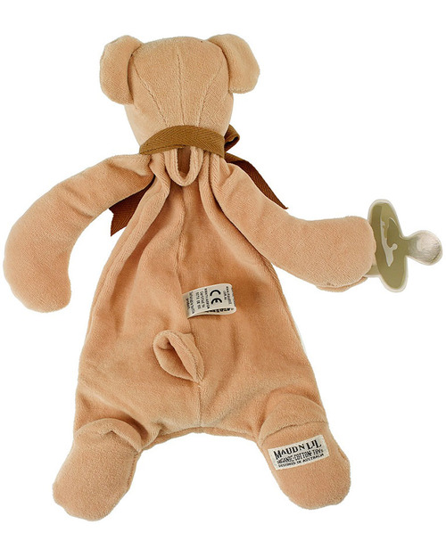 Maud N Lil DouDou Comforter with Gift Box - Honey - 100% Organic Cotton! Doudou & Comforters