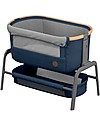 Maxi Cosi Bedside Sleeper Iora - Essential Blue - From Birth Next To Me Cribs