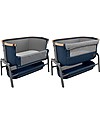 Maxi Cosi Bedside Sleeper Iora - Essential Blue - From Birth Next To Me Cribs