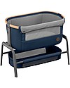 Maxi Cosi Bedside Sleeper Iora - Essential Blue - From Birth Next To Me Cribs