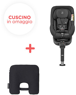 Maxi Cosi Beryl Car Seat Authentic Black + E-Safety Smart Cushion Toddler Car Seats