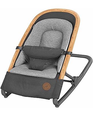 Maxi Cosi Bouncer 2 in 1 Kori Essential - Graphite - From birth to 6 months + Portable Musical Mobile Bouncers